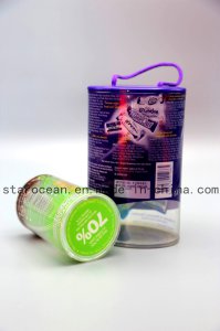 PVC Cylinder Gift Boxes for Toys with Printing