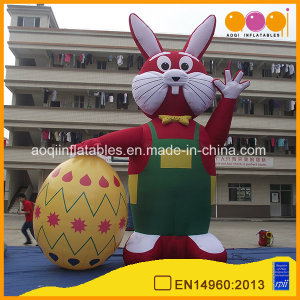 Cute Giant Inflatable Easter Rabbit Models Inflatable Advertising Cartoon (AQ56138)