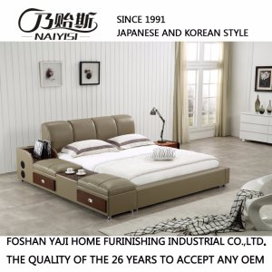 Modern New Design Bed for Bedroom Use (FB8048B)