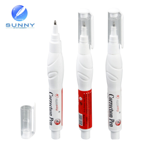 Hot Sale Multi-Purpose and Quick Dry Pocket Correction Pen Correction Fluid with Metal Tip