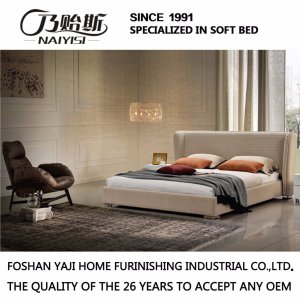 Modern Style Washable Fabric Bed for Livingroom Furniture G7007