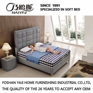 Double Bed Design Modern Bedroom Furniture Livingroom Bed G7009